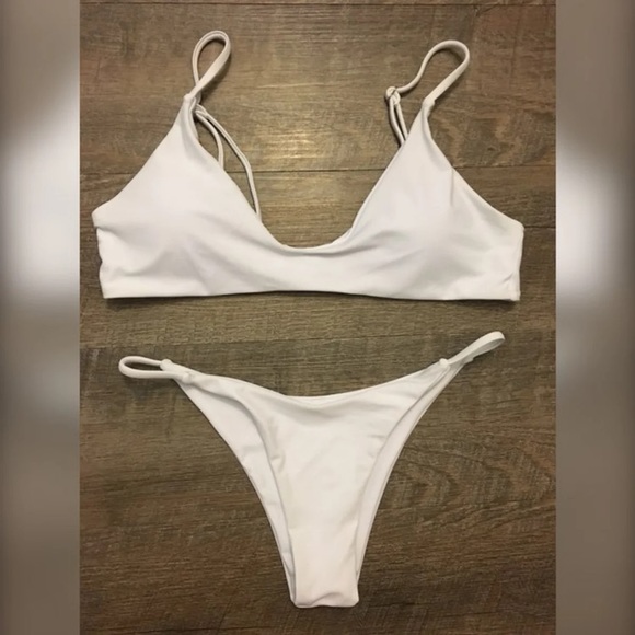 zaful scoop neck bikini